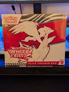 Pokémon TCG Scarlet & Violet: White Flare Elite Trainer Box – Factory Sealed